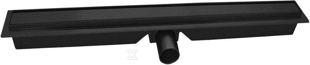 Odpływ liniowy SLIM PRO 80cm, czarny - OLSP1-80-BL